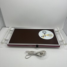 Morgan & Co. Boston Electric Buffet Service Hot Plate Warmer tema de tênis - RARO comprar usado  Enviando para Brazil