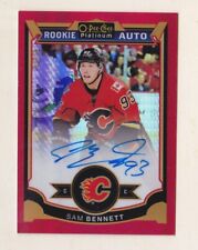 15-16 OPC Platina Sam Bennett /75 Auto Rookie RED PRISM Florida Panthers 2015 comprar usado  Enviando para Brazil