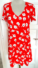 Robe rouge imprimee d'occasion  Flers