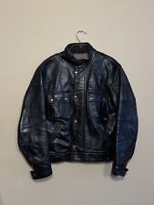 BELSTAFF Blouson Leather Jacket COUGAR Black Malenotti Era S Mens  na sprzedaż  PL