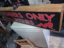 Members upstairs sign for sale  SOUTHAMPTON