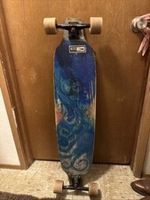 Longboard deck completo com rolamentos e rodas de caminhões 41,25 skate de bordo comprar usado  Enviando para Brazil
