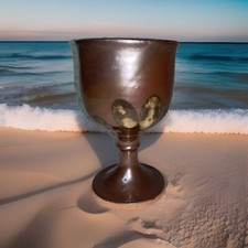 Brown goblet chalice for sale  Yuba City