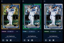CARTÃO DIGITAL colorido Topps 2025 SR/RARO/U Bowman Draft laranja cromado Jac Caglianone comprar usado  Enviando para Brazil