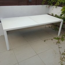 White glass outdoor for sale  LONDON