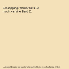 Zonsopgang warrior cats gebraucht kaufen  Trebbin