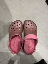 Pink sparkly crocs for sale  HEREFORD