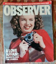 Marilyn monroe observer for sale  LITTLEHAMPTON