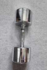 Everlast chrome dumbbell for sale  ROCHESTER