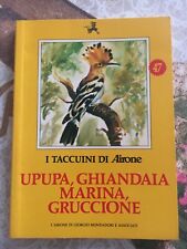 Taccuini airone upupa usato  Trecate