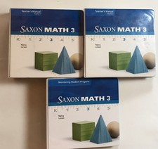 Saxon math 3rd for sale  Birmingham