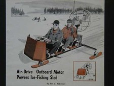 Iceboat ice fishing for sale  Diamond Point