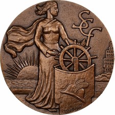 Médaille 1981 bronze d'occasion  Lille-