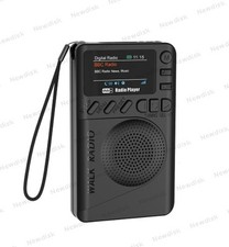 Portable Pocket Digital DAB FM Radio MP3 Player LCD Display Speaker  Micro USB comprar usado  Enviando para Brazil