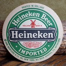 Heineken beer coaster for sale  Lake Placid