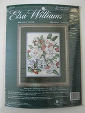 Usado, Kit de ponto cruz contado Elsa Williams MAGNOLIA CLASSIC 02171 comprar usado  Enviando para Brazil