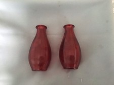 Bud vases red for sale  CRADLEY HEATH