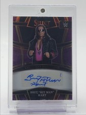 BRET "HIT MAN" HART 2023 SELECT LEGENDARY SIGNATURES ROXO AUTOMÁTICO /35 Q4271 comprar usado  Enviando para Brazil