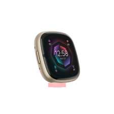 Smartwatch Fitbit Sense FB512 rastreador fitness saúde avançado grau C dourado comprar usado  Enviando para Brazil