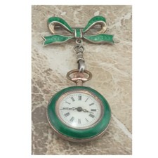 Vintage silver green for sale  LONDON