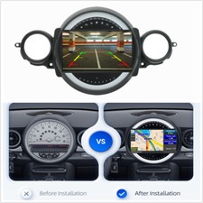 Câmera de rádio de carro estéreo 9"" para BMW MINI Cooper R56 R58 R59 2007-2013 Carplay comprar usado  Enviando para Brazil