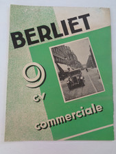 Berliet catalogue commercial d'occasion  Expédié en Belgium