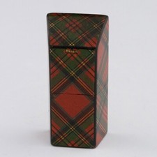 Tartanware slip top for sale  TUNBRIDGE WELLS
