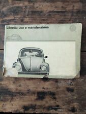 Volkswagen maggiolino libretto usato  Torino