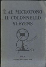 Microfono colonnello stevens usato  Bari