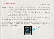 Regno 1927 cent.50 usato  Novedrate