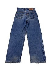 Jeans jeans infantil Levi’s 550 ajuste relaxado W25 1/5 L 25 1/2 comprar usado  Enviando para Brazil