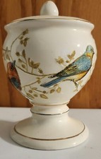 Soporte para cepillo de dientes de baño de porcelana dorada segunda mano  Embacar hacia Mexico
