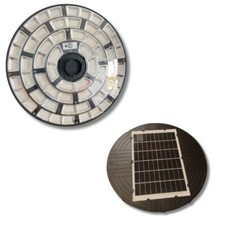 Lampione solare led usato  Cardito
