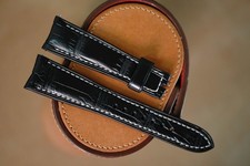 Pulseira Breguet preta feita à mão tamanho 21 (pode alterar o comprimento do tamanho) comprar usado  Enviando para Brazil