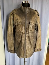 Lederjacke lammnappa patches gebraucht kaufen  Warendorf