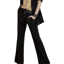 Crushed black velvet for sale  Edmond