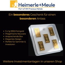 Heimerle meule goldbarren gebraucht kaufen  Neuenkirchen