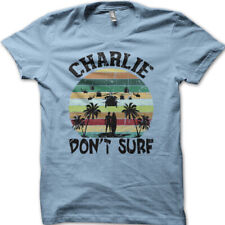 Camiseta de algodão Apocalypse Now Charlie Don't Surf 9033 comprar usado  Enviando para Brazil