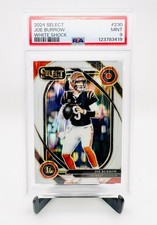 2024 Panini Select Joe Burrow #230 Club Level White Shock /199 PSA 9 comprar usado  Enviando para Brazil