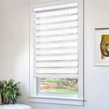 Persianas y persianas enrollables Chicology Zebra para ventanas - Basic Arctic 22"x72" segunda mano  Embacar hacia Mexico
