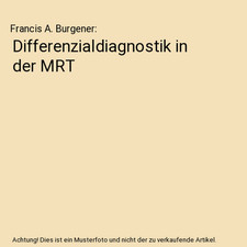 Differenzialdiagnostik mrt fra gebraucht kaufen  Trebbin