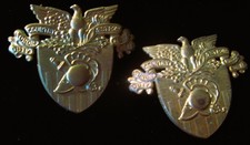 Broche emblema brasão chapéu bronze militar exército cadete West Point USMA 2 peças comprar usado  Enviando para Brazil