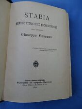 Stabia memorie storiche usato  Napoli