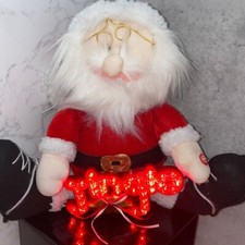 Animated musical santa for sale  DARTFORD