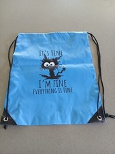 Bolsa de cordão elegante perfeita para compras, praia ou sacola de sapatos nova em folha * comprar usado  Enviando para Brazil