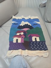 Vintage woolen woven for sale  WIGAN