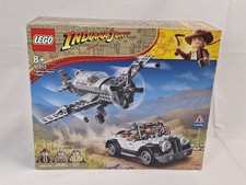 Lego Indiana Jones 77012 Fighter Plane Chase Neu OVP (Lagerspuren), usado comprar usado  Enviando para Brazil