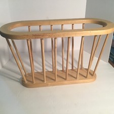 Wood magazine rack for sale  Crete