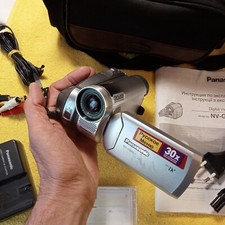 PANASONIC NV-GS60ee-s, PAL FILMADORA Mini Fita DV Testada em Cassete, Carregador, Bateria comprar usado  Enviando para Brazil