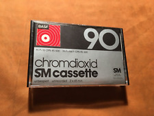 BASF chromdioxid SM 90 Cassette,IEC II/High Position,Top Zustand,1974,rare comprar usado  Enviando para Brazil